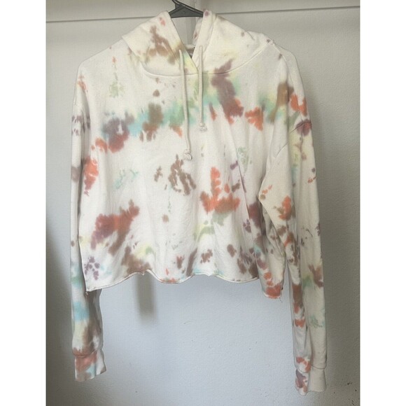 Wild Fable Other - Wild Fable Girls Cropped Multicolor Hoodie Size Large